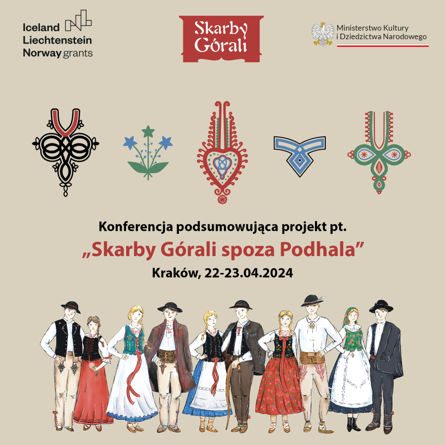 Konferencja "Skarby Górali spoza Podhala" (Kraków, 22-23.04.2024)